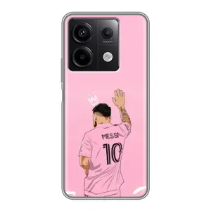 Чехлы Лео Месси в Майами на Xiaomi Redmi Note 13 (5G) (Месси Маями)