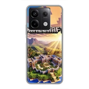 Чехол майнкрафт для Xiaomi Redmi Note 13 (5G) (MINECRAFT)