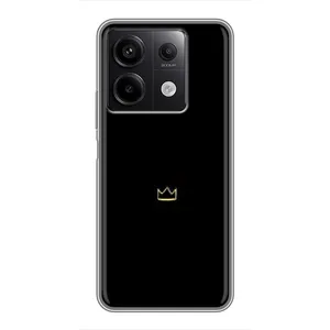 Чехол (Корона на чёрном фоне) для Редми Нот 13 (5G) (Мини корона)