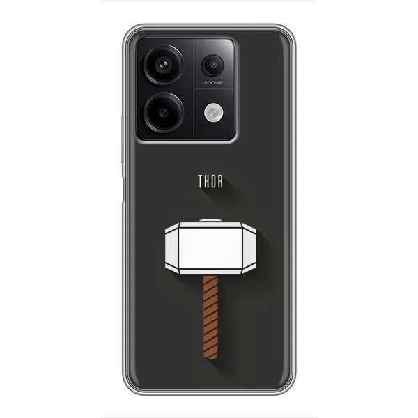 Чехол с рисунком «Молот Тора» для Xiaomi Redmi Note 13 (5G) Чехол с рисунком «Молот Тора» для Xiaomi Redmi Note 13 (5G)