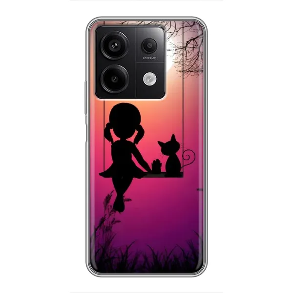 Чехол с рисунком «На качели» для Xiaomi Redmi Note 13 (5G) Чехол с рисунком «На качели» для Xiaomi Redmi Note 13 (5G)