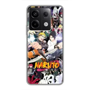 Купить Чехлы на телефон с принтом Anime для Xiaomi Redmi Note 13 (5G) (Наруто постер)