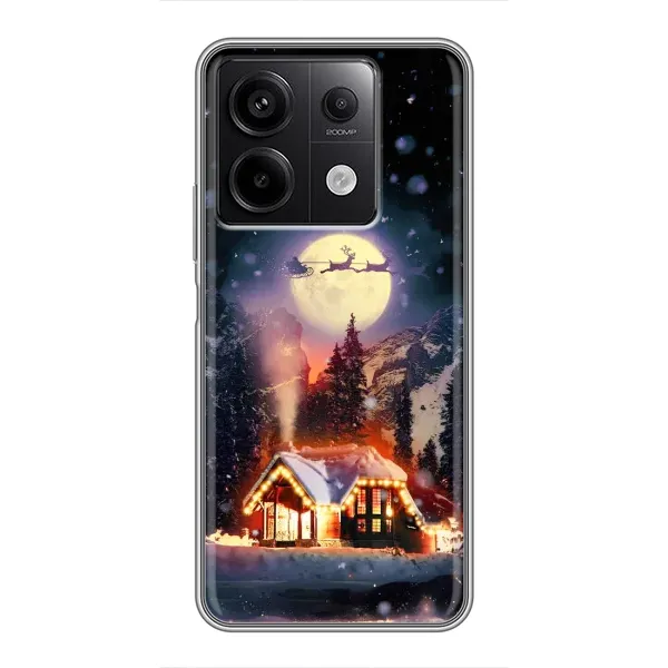 Чехол с рисунком «Настроение зимнее» для Xiaomi Redmi Note 13 (5G)