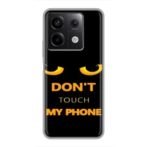 Чохол з Прикольним Принтом на Xiaomi Redmi Note 13 (5G) (Не чіпай мій телефон)
