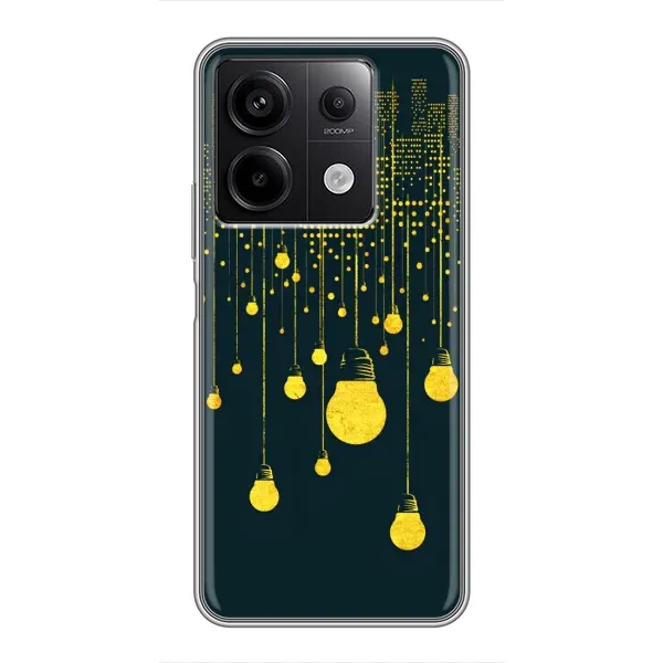 Чехол с рисунком «Ночной город» для Xiaomi Redmi Note 13 (5G)