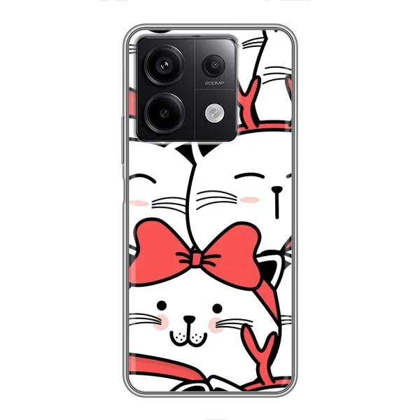 Чехол с рисунком «Новогодние котики» для Xiaomi Redmi Note 13 (5G) Чехол с рисунком «Новогодние котики» для Xiaomi Redmi Note 13 (5G)