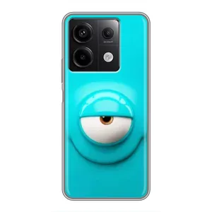 Силиконовые Чехлы (смешные стикеры) для Xiaomi Redmi Note 13 (5G) (Одноглазик)