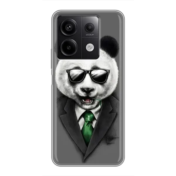 Чехол с рисунком «Панда в очках» для Xiaomi Redmi Note 13 (5G) Чехол с рисунком «Панда в очках» для Xiaomi Redmi Note 13 (5G)