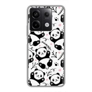 Чохли з Пандами на Xiaomi Redmi Note 13 (5G) (Пандочки)