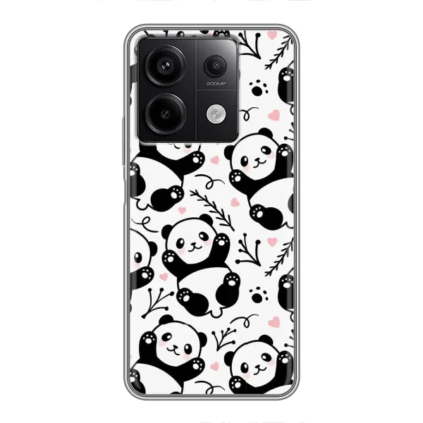 Чехол с рисунком «Пандочки» для Xiaomi Redmi Note 13 (5G) Чехол с рисунком «Пандочки» для Xiaomi Redmi Note 13 (5G)