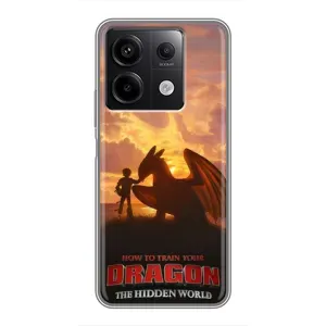 Чехол дракон Беззубик для Xiaomi Redmi Note 13 (5G) (Постер Беззубика)