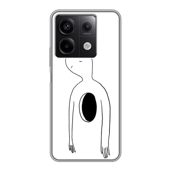 Чехол с рисунком «Пустота» для Xiaomi Redmi Note 13 (5G)