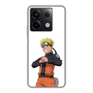 Чехлы с принтом Наруто на Xiaomi Redmi Note 13 (5G) (Радосный Наруто)