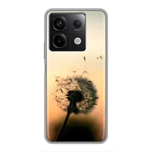 Силіконовий Чохол з кульбабками на Xiaomi Redmi Note 13 (5G) (Роздмухана кульбабка)