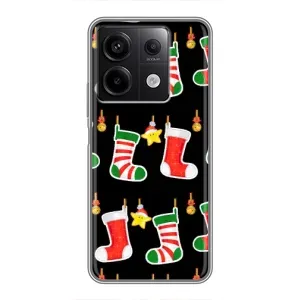 Силіконовий бампер на різдво для Xiaomi Redmi Note 13 (5G) (Різдвяні подарунки)