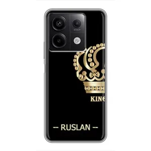 Чехлы с мужскими именами для Xiaomi Redmi Note 13 (5G) (RUSLAN)