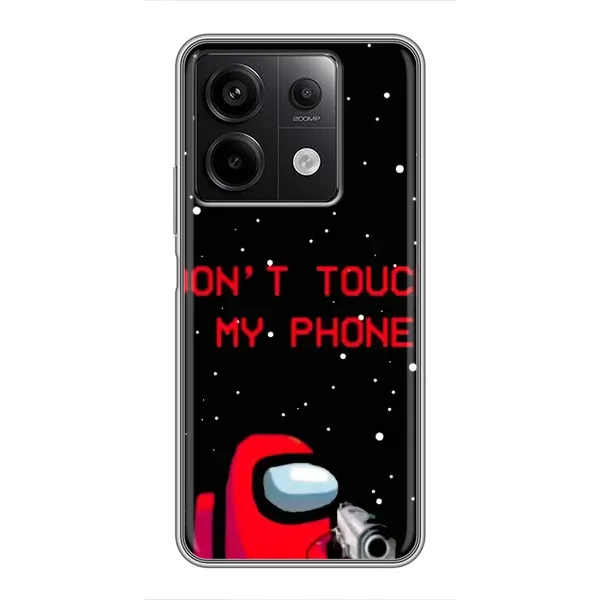 Чехол с рисунком «С пистолетом» для Xiaomi Redmi Note 13 (5G) Чехол с рисунком «С пистолетом» для Xiaomi Redmi Note 13 (5G)