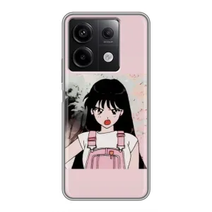 Чехол с персонажами АНИМЕ на Xiaomi Redmi Note 13 (5G) (Сейлор Марс)