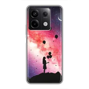 Силіконові Чохли Коханій людині для Xiaomi Redmi Note 13 (5G) (Кулі в небі)