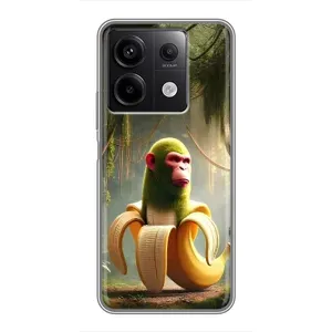 Чехол с мемами тралалело тралала для Xiaomi Redmi Note 13 (5G) (Шимпанзини бананини)