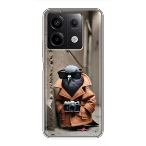Чехол с мемами тралалело тралала для Xiaomi Redmi Note 13 (5G) (Шпиониро голубио)