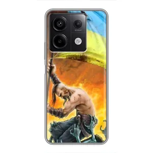 Чохол з картинкою (Патріотичний КОЗАК) на Xiaomi Redmi Note 13 (5G) (Сильний КОЗАК)