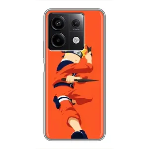 Чехлы с принтом Наруто на Xiaomi Redmi Note 13 (5G) (Силуэт Наруто)