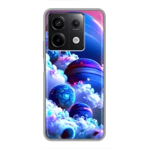 Чохли КОСМОС на Xiaomi Redmi Note 13 (5G) (Сині планети)