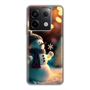 Чохли на Новий Рік Xiaomi Redmi Note 13 (5G) (Сніговик святковий)