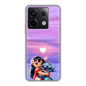 Чехол с рисунком Стич для Xiaomi Redmi Note 13 (5G) (Стич и Лило)