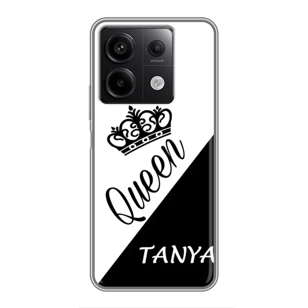 Чехол с рисунком «TANYA» для Xiaomi Redmi Note 13 (5G)