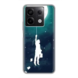 Чохол (ТПУ) з планетами на Xiaomi Redmi Note 13 (5G) (To The moon)