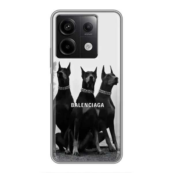 Чехол с рисунком «Три добермана» для Xiaomi Redmi Note 13 (5G) Чехол с рисунком «Три добермана» для Xiaomi Redmi Note 13 (5G)