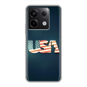 Чохол Прапор USA для Xiaomi Redmi Note 13 (5G)