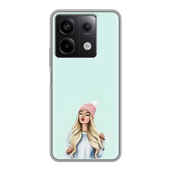 Чехол с рисунком «В шапке» для Xiaomi Redmi Note 13 (5G) Чехол с рисунком «В шапке» для Xiaomi Redmi Note 13 (5G)