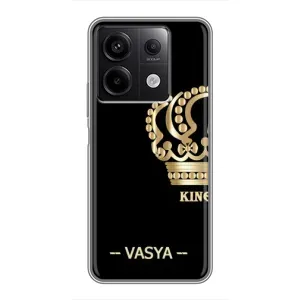 Чехлы с мужскими именами для Xiaomi Redmi Note 13 (5G) (VASYA)
