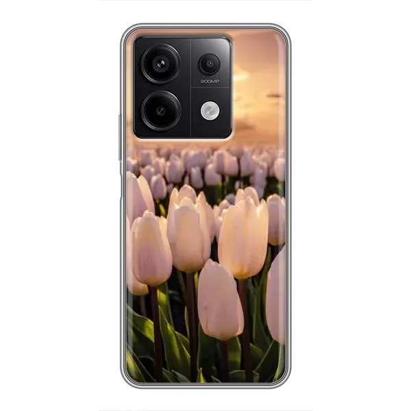 Чехол с рисунком «Закат с цветами» для Xiaomi Redmi Note 13 (5G) Чехол с рисунком «Закат с цветами» для Xiaomi Redmi Note 13 (5G)