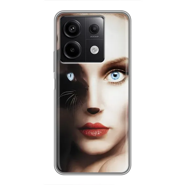 Чехол с рисунком «Женщина кошка» для Xiaomi Redmi Note 13 (5G) Чехол с рисунком «Женщина кошка» для Xiaomi Redmi Note 13 (5G)