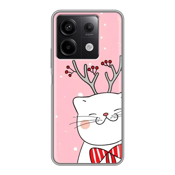Чехол с рисунком «Зимний кот» для Xiaomi Redmi Note 13 (5G) Чехол с рисунком «Зимний кот» для Xiaomi Redmi Note 13 (5G)