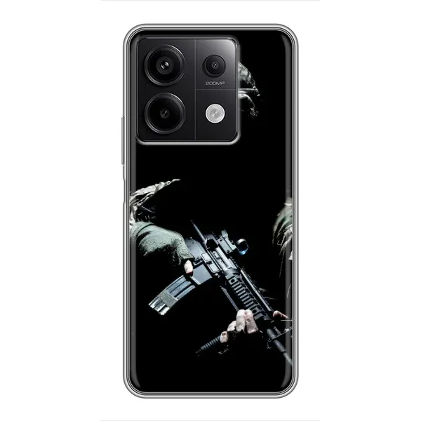 Чехол с рисунком «ЗСУ снайпер» для Xiaomi Redmi Note 13 (5G) Чехол с рисунком «ЗСУ снайпер» для Xiaomi Redmi Note 13 (5G)