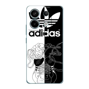 Чохол с стилі "Адідас" для Редмі Нот 13 Про (5G) (Adidas шнурки)