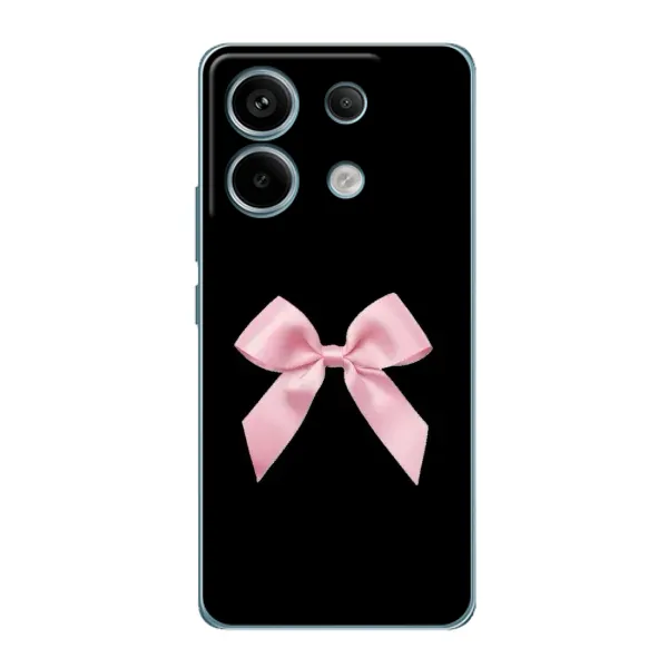 Чехол с рисунком «Бант на черном» для Xiaomi Redmi Note 13 Pro (5G) Чехол с рисунком «Бант на черном» для Xiaomi Redmi Note 13 Pro (5G)