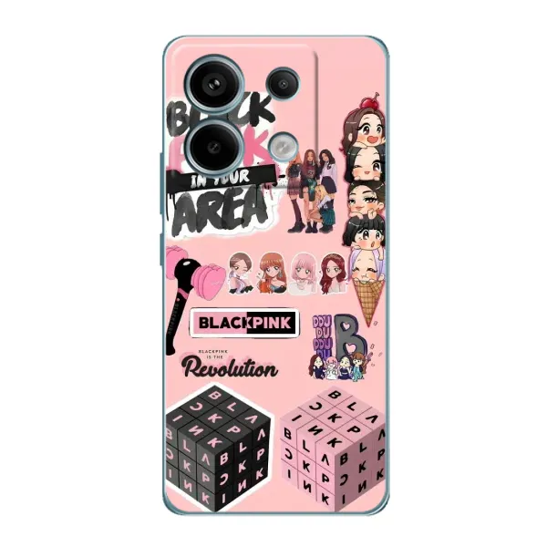 Чехол с рисунком «BLACK PINK коллаж» для Xiaomi Redmi Note 13 Pro (5G) Чехол с рисунком «BLACK PINK коллаж» для Xiaomi Redmi Note 13 Pro (5G)