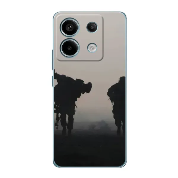 Чехол с рисунком «Бой солдат» для Xiaomi Redmi Note 13 Pro (5G) Чехол с рисунком «Бой солдат» для Xiaomi Redmi Note 13 Pro (5G)