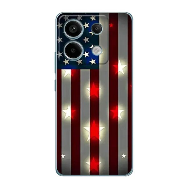 Чехол с рисунком «Флаг США 2» для Xiaomi Redmi Note 13 Pro (5G) Чехол с рисунком «Флаг США 2» для Xiaomi Redmi Note 13 Pro (5G)