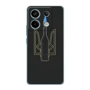 Чехол с картинкой (Патриотический ГЕРБ) на Xiaomi Redmi Note 13 Pro (5G) (Герб - Молотова)