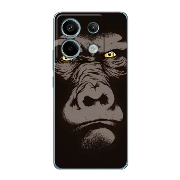 Чехол с рисунком «Горилла» для Xiaomi Redmi Note 13 Pro (5G) Чехол с рисунком «Горилла» для Xiaomi Redmi Note 13 Pro (5G)