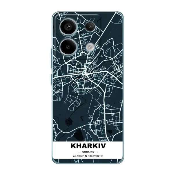 Чехол с рисунком «Харьков» для Xiaomi Redmi Note 13 Pro (5G) Чехол с рисунком «Харьков» для Xiaomi Redmi Note 13 Pro (5G)