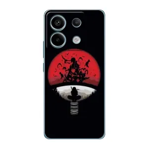 Чехлы с картинкой Итачи Учиха на Xiaomi Redmi Note 13 Pro (5G) (Итачи на черном)