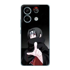 Чехлы с картинкой Итачи Учиха на Xiaomi Redmi Note 13 Pro (5G) (Итачи Знак)